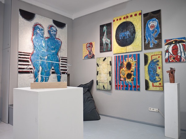 Impression Vernissage Ausstellung Iryna Fedder und Bert Oelmann