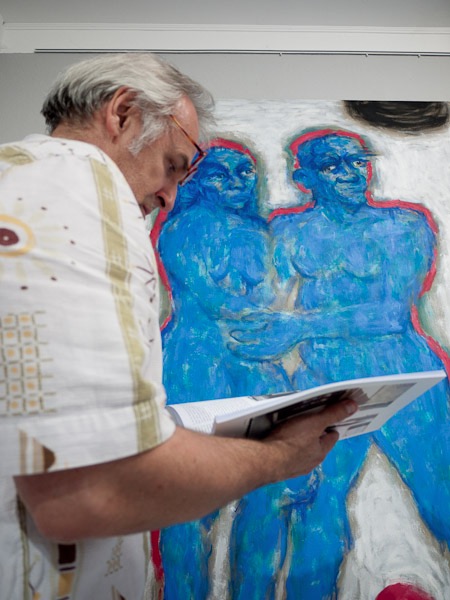 Impression Vernissage Ausstellung Iryna Fedder und Bert Oelmann