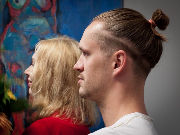 Impression Vernissage Ausstellung Iryna Fedder und Bert Oelmann