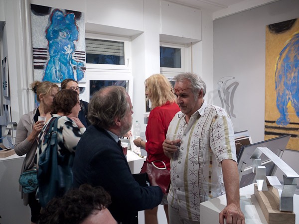 Impression Vernissage Ausstellung Iryna Fedder und Bert Oelmann