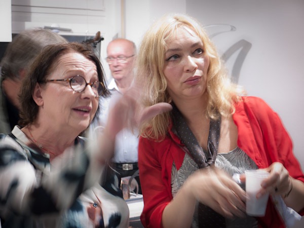 Impression Vernissage Ausstellung Iryna Fedder und Bert Oelmann