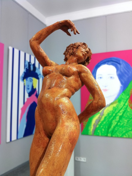 Impression Vernissage Ausstellung K. Joos und J. ter Kuile