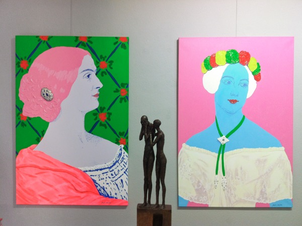 Impression Vernissage Ausstellung K. Joos und J. ter Kuile