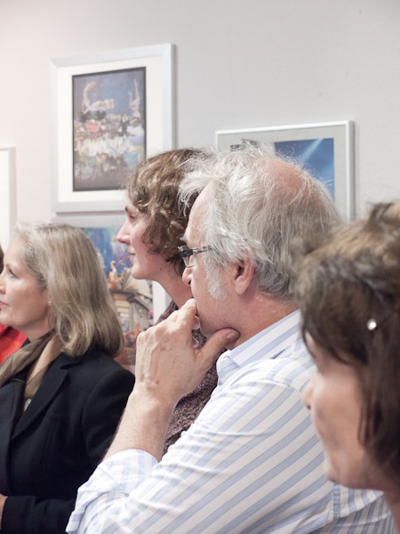 Impression Vernissage Ausstellung Christian Katzur und Charlott Szukala