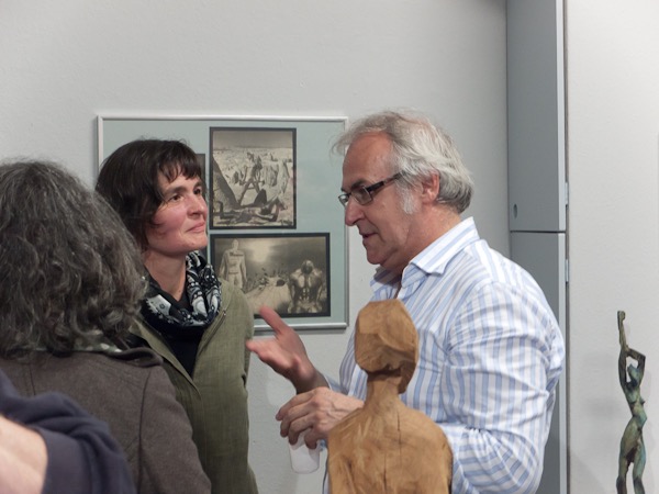 Impression Vernissage Ausstellung Christian Katzur und Charlott Szukala