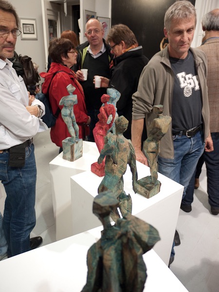 Impression Vernissage Ausstellung Christian Katzur und Charlott Szukala