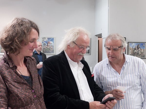 Impression Vernissage Ausstellung Christian Katzur und Charlott Szukala