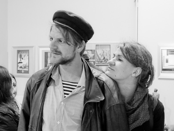 Impression Vernissage Ausstellung Christian Katzur und Charlott Szukala