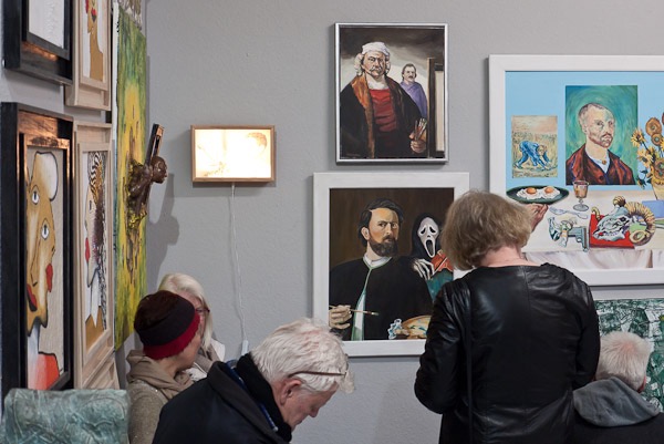 Impression Vernissage Ausstellung Köpfe 2