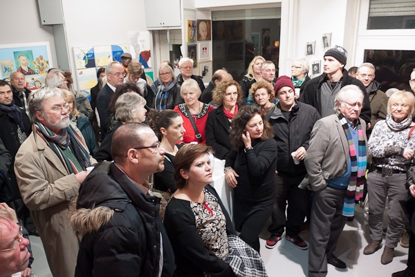 Impression Vernissage Ausstellung Köpfe 2