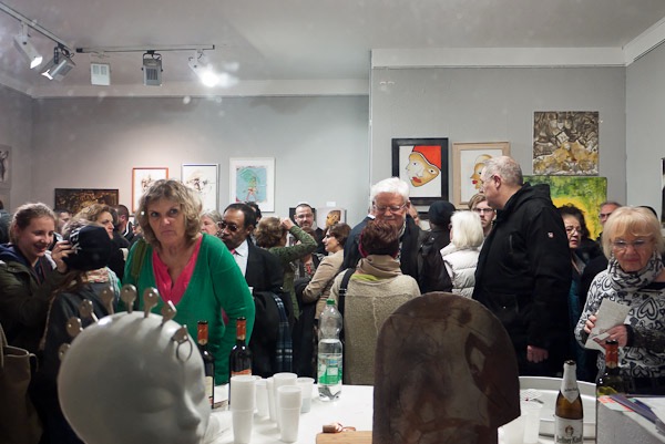 Impression Vernissage Ausstellung Köpfe 2