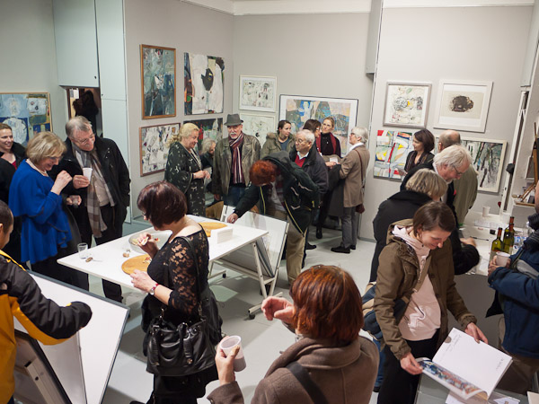 Impression Vernissage Ausstellung Gerlach Bommersheim