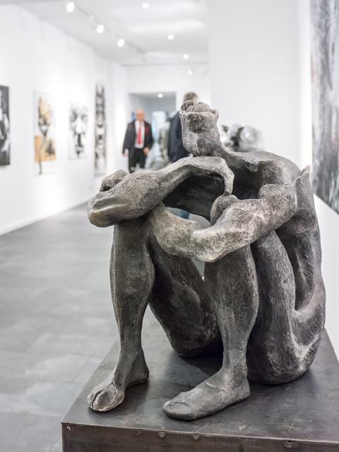 Impression Vernissage Ausstellung Viveka Assembergs und Lazzaro Fornoni