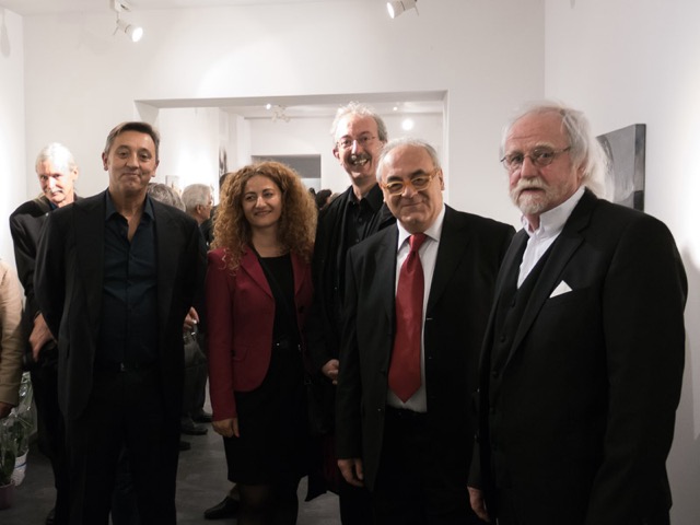 Impression Vernissage Ausstellung Viveka Assembergs und Lazzaro Fornoni