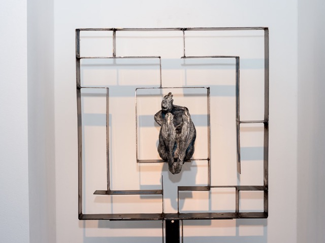 Impression Vernissage Ausstellung Viveka Assembergs und Lazzaro Fornoni