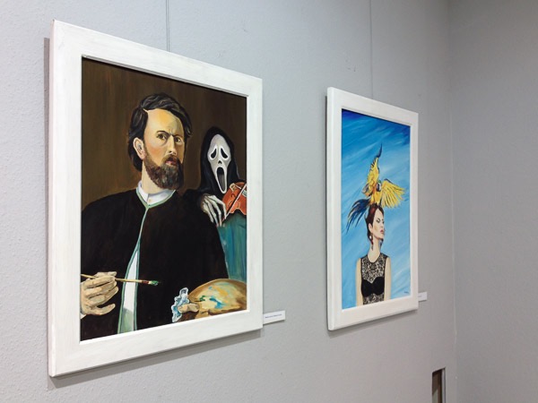 Impression Vernissage Ausstellung Jessica Henkel und Bernd Schobeß