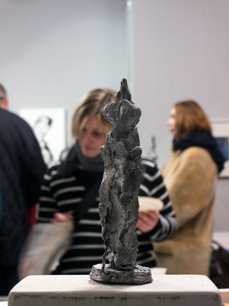 Impression Vernissage Ausstellung Christel Prümm und Helmut Hirte