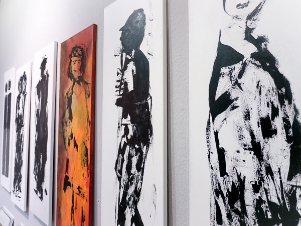 Impression Vernissage Ausstellung Christel Prümm und Helmut Hirte