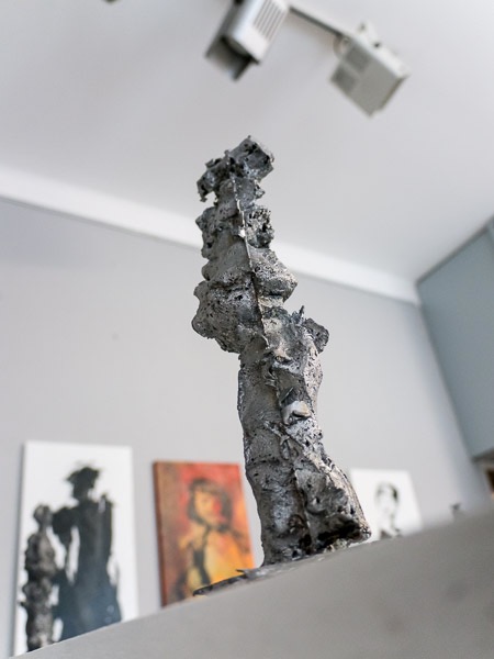 Impression Vernissage Ausstellung Christel Prümm und Helmut Hirte