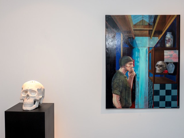 Impression Vernissage Ausstellung Alfred Kainz und Pavel Gempler