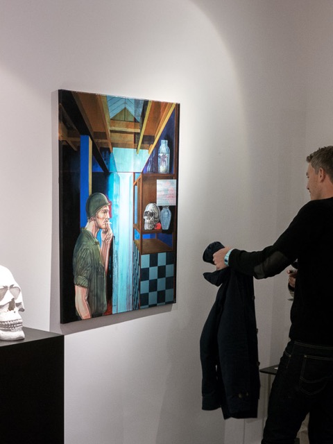 Impression Vernissage Ausstellung Alfred Kainz und Pavel Gempler