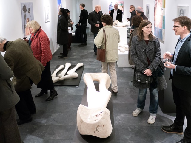 Impression Vernissage Ausstellung Alfred Kainz und Pavel Gempler