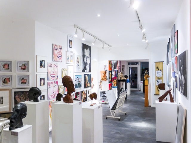 Impression Vernissage Ausstellung »Köpfe 3«