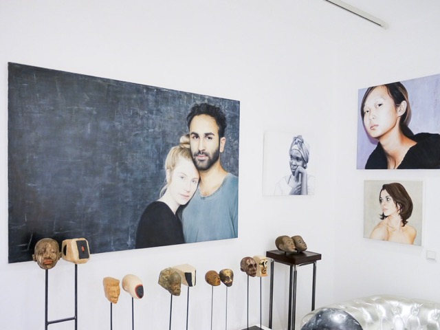 Impression Vernissage Ausstellung »Köpfe 3«