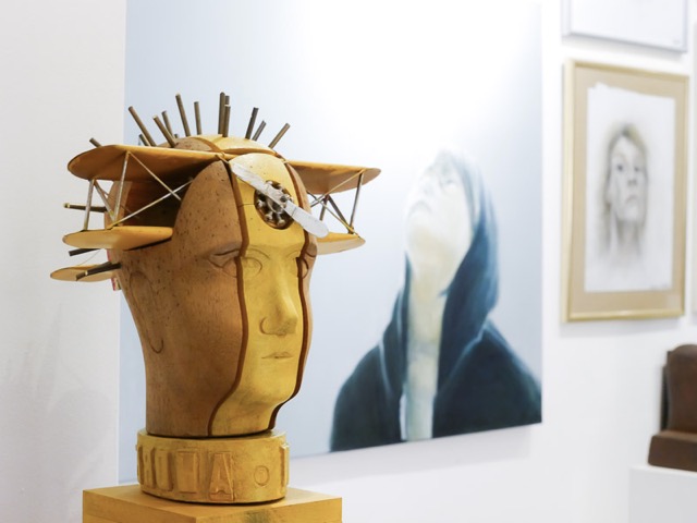 Impression Vernissage Ausstellung »Köpfe 3«