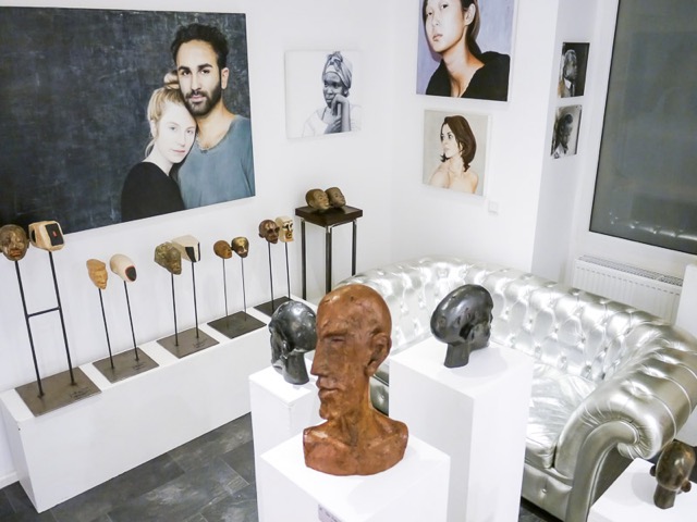 Impression Vernissage Ausstellung »Köpfe 3«