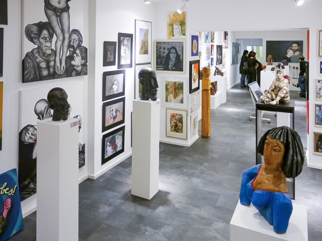 Impression Vernissage Ausstellung »Köpfe 3«