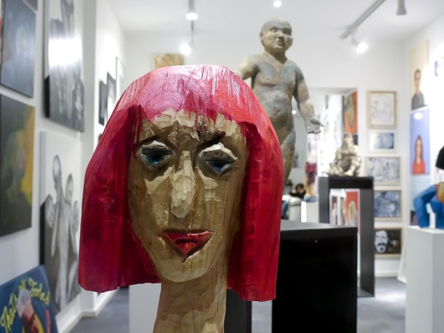 Impression Vernissage Ausstellung »Köpfe 3«