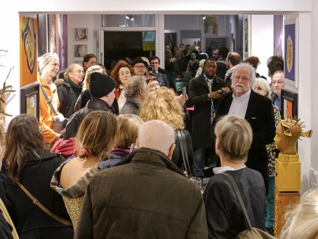 Impression Vernissage Ausstellung »Köpfe 3«