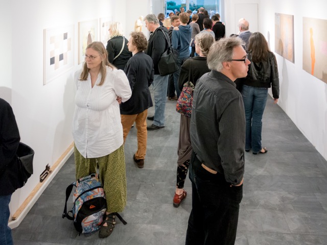 Impression Vernissage Ausstellung Roswitha Schaab und Stefan Kraft