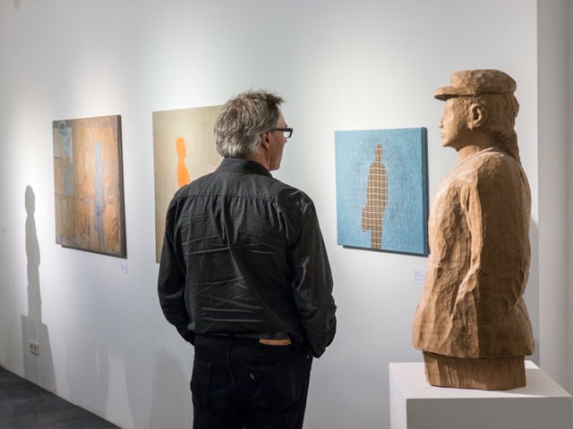 Impression Vernissage Ausstellung Roswitha Schaab und Stefan Kraft