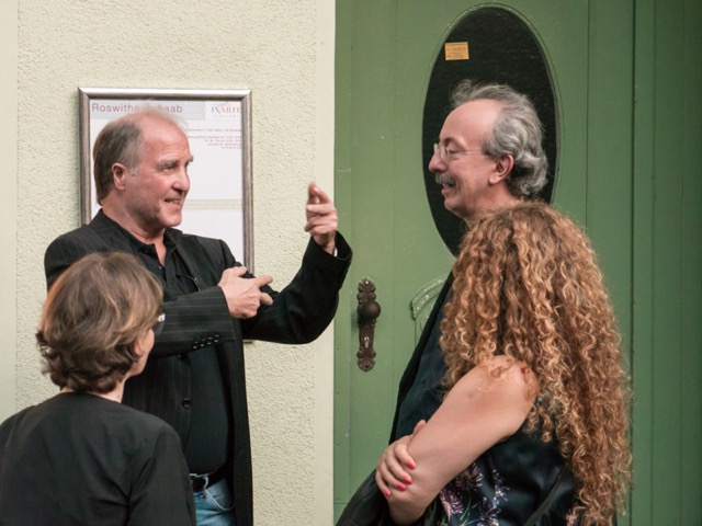 Impression Vernissage Ausstellung Roswitha Schaab und Stefan Kraft