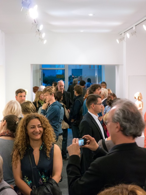 Impression Vernissage Ausstellung Roswitha Schaab und Stefan Kraft