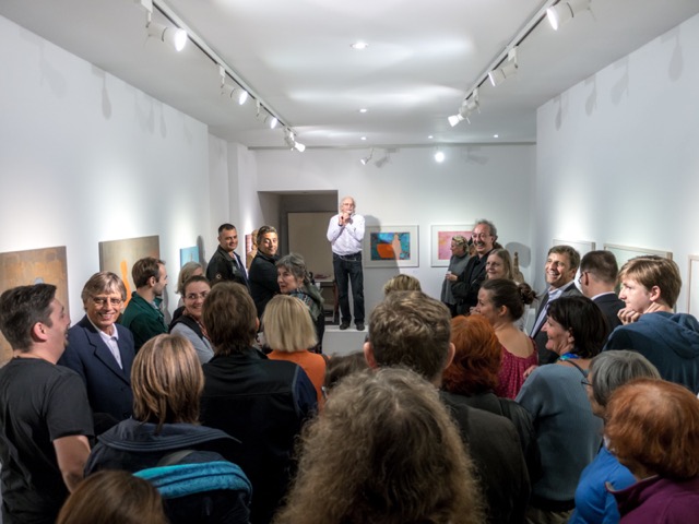 Impression Vernissage Ausstellung Roswitha Schaab und Stefan Kraft
