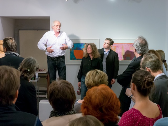 Impression Vernissage Ausstellung Roswitha Schaab und Stefan Kraft