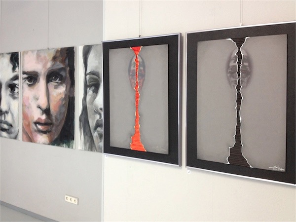 Impression Vernissage Ausstellung Brigitta Loch und Salvatore Mainardi