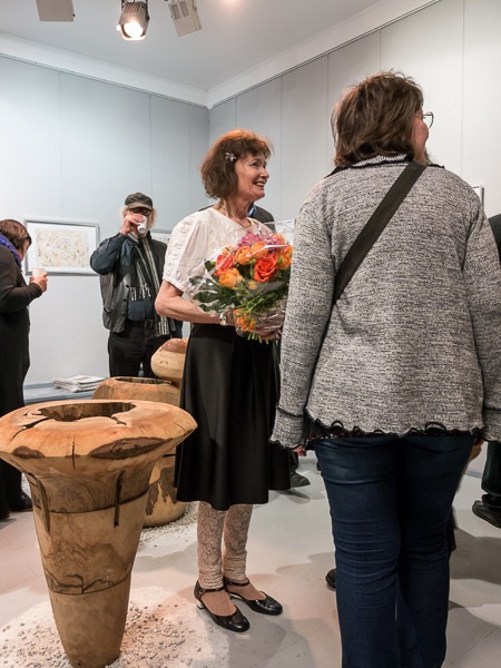Impression Vernissage Ausstellung Beate von Essen und Gudrun Schuster
