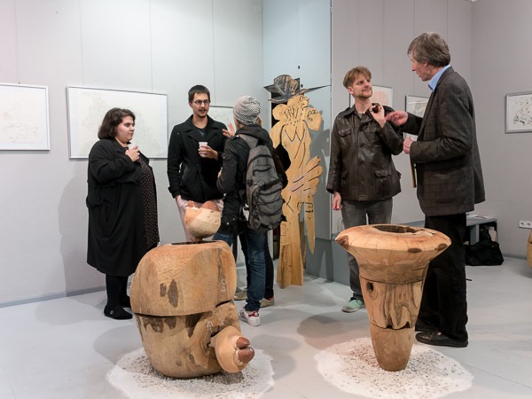 Impression Vernissage Ausstellung Beate von Essen und Gudrun Schuster