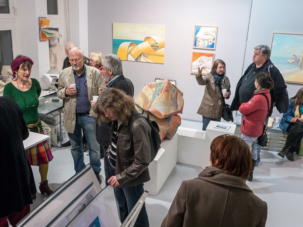 Impression Vernissage Ausstellung Georgi Takev