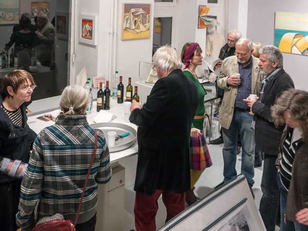 Impression Vernissage Ausstellung Georgi Takev