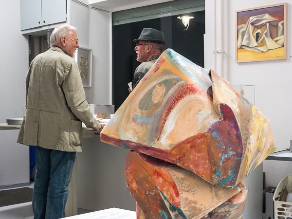Impression Vernissage Ausstellung Georgi Takev