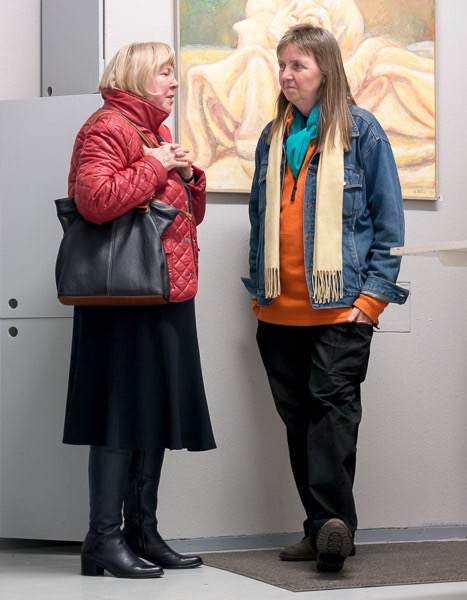 Impression Vernissage Ausstellung Georgi Takev