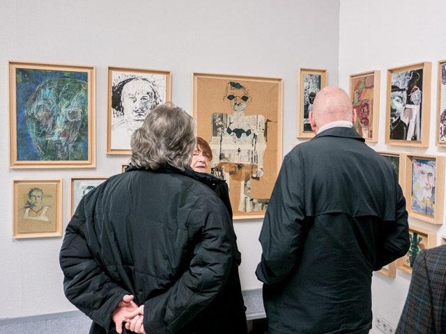 Impression Vernissage Ausstellung Gerlach Bommersheim
