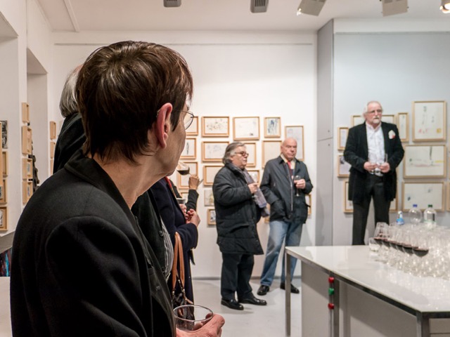 Impression Vernissage Ausstellung Gerlach Bommersheim