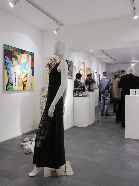 Impression Vernissage Ausstellung Gambín · Gualandris · Morgante