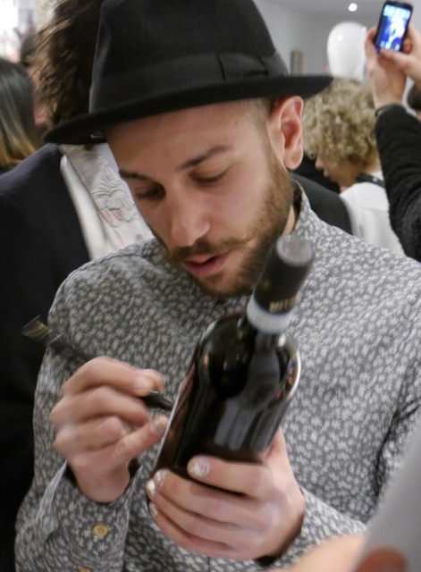 Impression Vernissage Ausstellung OROCCOCORO und Emanuele Moretti